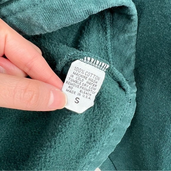 Madhappy Aspen Ski Lodge Hoodie Green Sweatshirt Heavyweight Cotton Small Medium - Picture 11 of 15